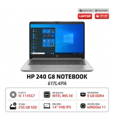 Laptop HP 240 G8 i5-1135G7/8GB/256GB/Win11 617L4PA